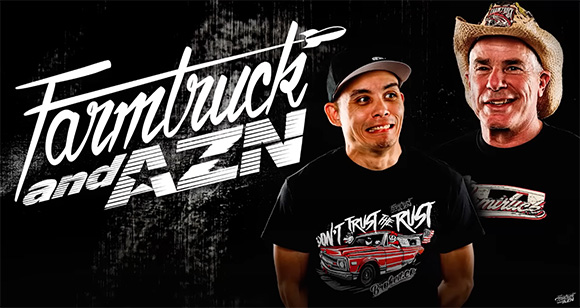 Farmtruck and AZN from the Street Outlaws on the Discovery Channel!