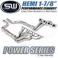 2005-2020 Chrysler 300c 5.7L 6.1L 6.4L HEMI Power Series Exhaust Headers and Midpipes by Stainless Works