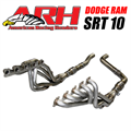 2004-2006 DODGE RAM SRT10 TRUCK Header 1 3/4-inch x 3-inch Connection Pipes with Cats by American Racing Headers