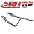 2009-2013 DODGE HEMI 2500 RAM Pickup Long System Header 1-3/4-inch x 3-inch 3-inch Y-Pipe with Cats by American Racing Headers