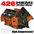 426 HEMI High Compression Naturally Aspirated Stroker Short Block - 6.4 Based by MMX