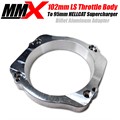 102mm LS Throttle Body to 95MM Hellcat Supercharger Adapter by MMX