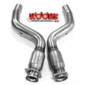 6.4L HEMI 3" GREEN Catted Mid Pipes by Kooks Headers
