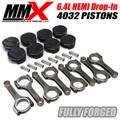 6.4L 392 HEMI Forged 4032 Drop In Pistons and Rods Power Package