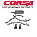 Dodge RAM 3inch Cat Back Exhaust w/ 4.5inch Black Tips by Corsa Performance