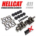 411 Hellcat 6.2L HEMI Based Stroker Kit by Modern Muscle Performance