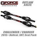 2015-2021 Challenger / Charger Outlaw Axles by Gforce Performance