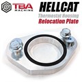 Hellcat Thermostat Housing Relocation Plate by TBA Machine