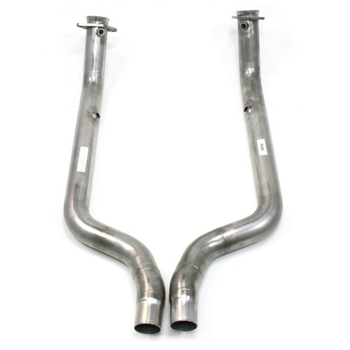 Hellcat Catalytic Converters Delete Mid Pipes by JBA MMX Modern