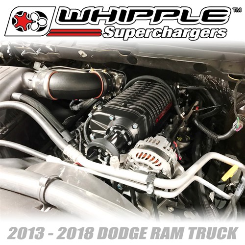 20132018 Dodge RAM 5.7L HEMI Supercharger by Whipple Superchargers