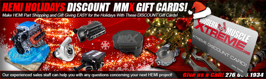 HEMI Holidays Gift Cards by MMX / ModernMuscleXtreme.com!