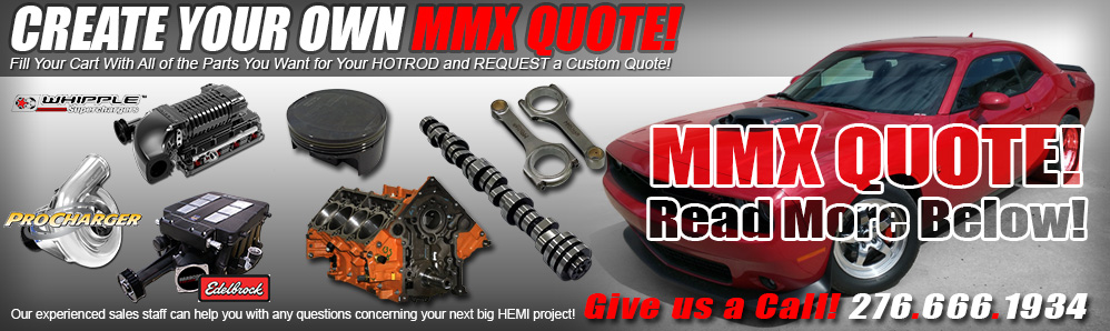 Fill Your Cart and Request a Custom Quote from MMX!