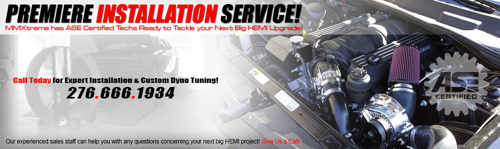 ASE Certified Premiere HEMI and HEMI Performance Parts Installations Services Provided by Modern Muscle Performance!
