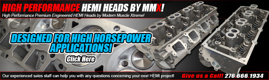 HEMI Performance Cylinder Heads by MMX!