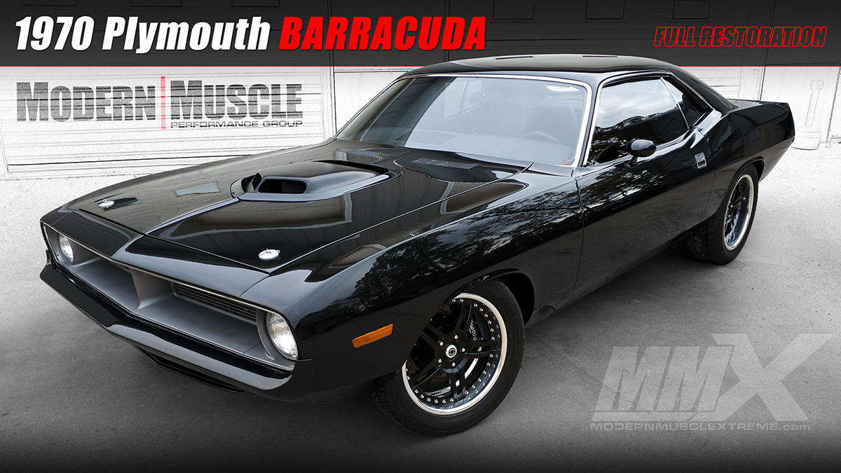 Gen 3 6.1L HEMI Powered 1970 Plymouth Barracuda Restomod Build by Modern Muscle Performance