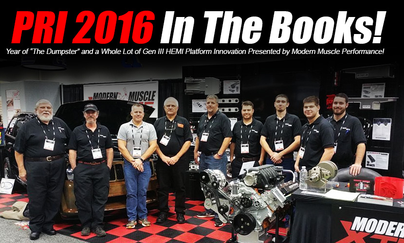 Modern Muscle Performance in full force at PRI 2016!