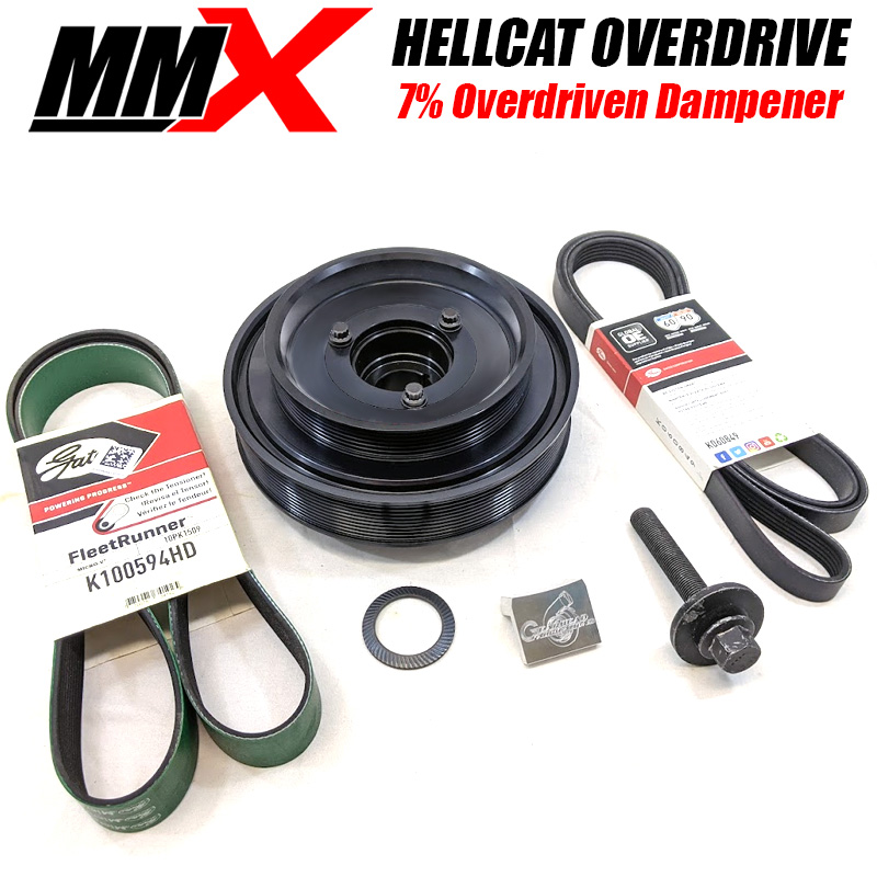 6.2L HEMI Hellcat Overdriven Dampener - 7 Percent by MMX