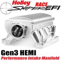 Gen3 HEMI Sniper Race Intake Manifold MOPAR Throttle Body Compatible by Holley