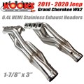 2011-2020 Jeep WK2 6.4L HEMI 1-7/8" X 3" SS HEADERS by Kooks Headers and Exhaust