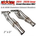 2011-2020 Jeep WK2 6.4L HEMI 2" X 3" SS HEADERS by Kooks Headers and Exhaust