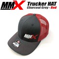 MMX Grey and Red Trucker Hat - 2021 Edition