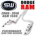 2009-2018 RAM 1500 5.7L HEMI Long Tube Header Kit by Stainless Works