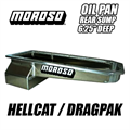 6.2L and Gen 3 HEMI Dragpak Performance Rear Sump Oil Pan 6.25-Inches Deep by Moroso
