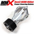 Gen3 HEMI Power Steering Delete/ Idler Bracket - Billet Aluminum - by MMX