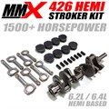 426 HEMI 1500+ Horsepower Stroker Kit - 6.2L or 6.4L Based by MMX