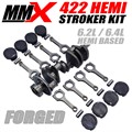 6.2L and 6.4L Based 422 HEMI Stroker Kit with Callies Center Counterweight Crankshaft by MMX