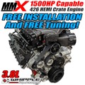 1500HP Capable 3.8L Whipple Supercharged 426 HEMI Crate Engine With Free Installation and Tuning by MMX