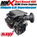 460CI 3.8 Whipple Supercharged HEMI Crate Engine by MMX