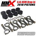 6.4L 392 HEMI Forged 2618 Drop In Pistons and Rods Power Package