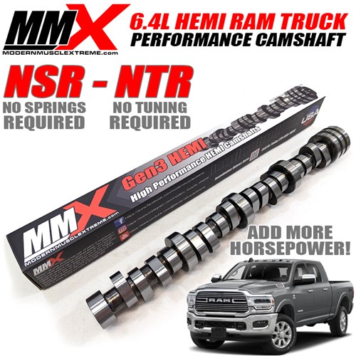 2014 2021 RAM Truck 6.4L HEMI Performance Camshaft NA NO TUNE
