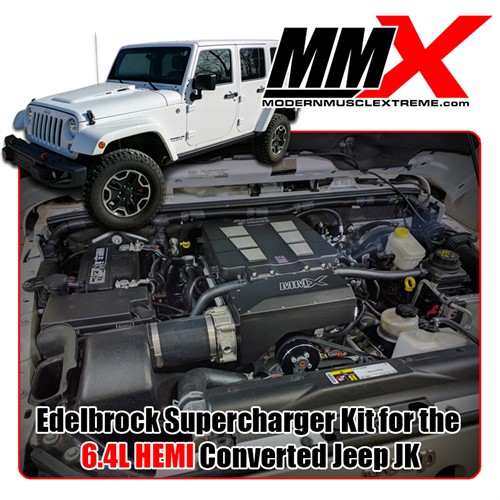 HEMI Jeep JK Edelbrock Supercharger Kit by MMX