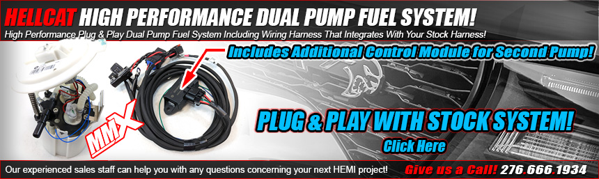 Hellcat Dual Pump Fuel System by MMX!