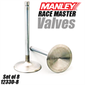 Manley 6.2/6.4L HEMI Race Master Intake Valves (Set of 8) 12330-8 by Manley Racing
