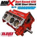 426 HEMI Dart Based Short Block - 1500Hp Capable - by MMX 