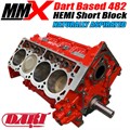 482 Naturally Aspirated HEMI Dart Based Short Block 