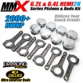 6.2L 6.4L HEMI 2k Series Piston and Rod Kit