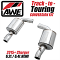 2015+ Charger 6.4L / 6.2L HEMI SC AWE Track-to-Touring Conversion Kit by AWE