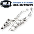 2018-2024 Durango SRT 6.4L 6.2L HEMI Long Tube Header Kit by Stainless Works