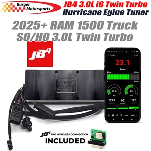 2025-2026 RAM 1500 Hurricane 3.0L i6 Twin Turbo JB4 Tuner by Burger Motorsports