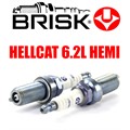 Hellcat 6.2L HEMI Spark Plugs ER14S by Brisk Racing - 16 Plug Package 