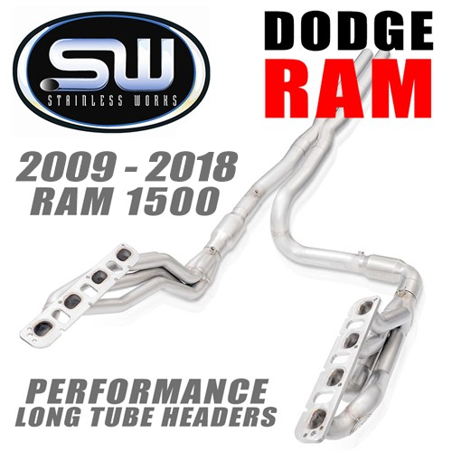2009-2018 RAM 1500 5.7L HEMI Long Tube Header Kit by Stainless Works