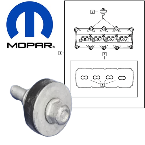 HEMI VALVE COVER BOLT MOPAR 06509387AA