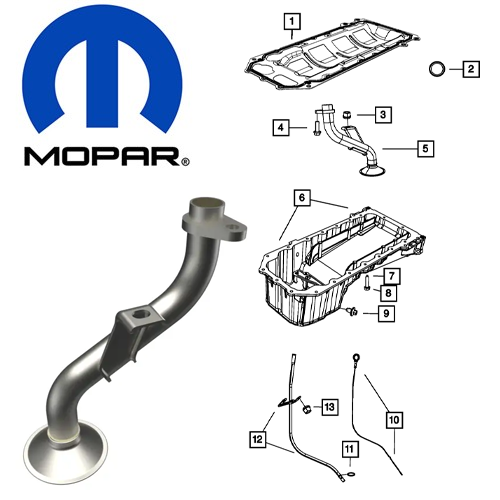OIL PICKUP TUBE - HELLCAT by MOPAR 05038360AA