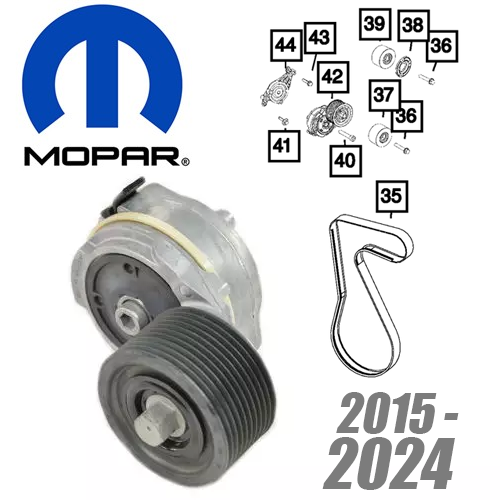 S.C.BELT TENSIONER - HELLCAT by MOPAR 53011558AA