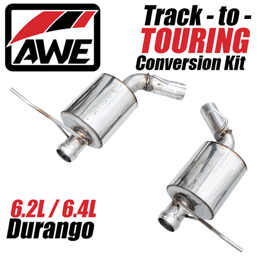 Dodge Durango 6.4L / 6.2L SC HEMI AWE Track-to-Touring Conversion Kit by AWE