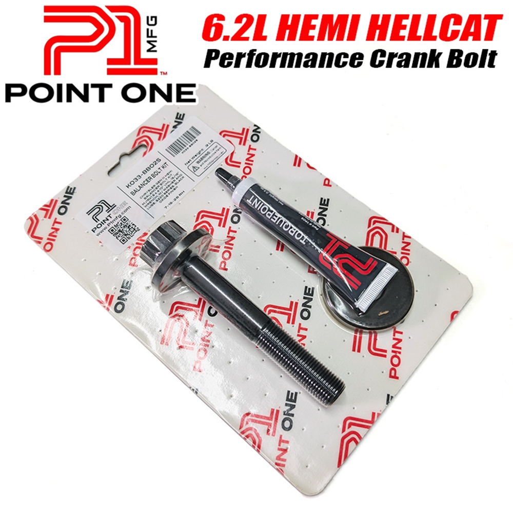 Hellcat 6.2L HEMI Performance Crank Bolt by Point One Manufacturing